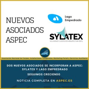 NUEVOS ASOCIADOS DE ASPEC, SYLATEX Y LAGO EMPREDRADO